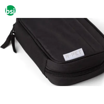 Necessaire da viaggio in poliestere rPET Calix - Immagine 5