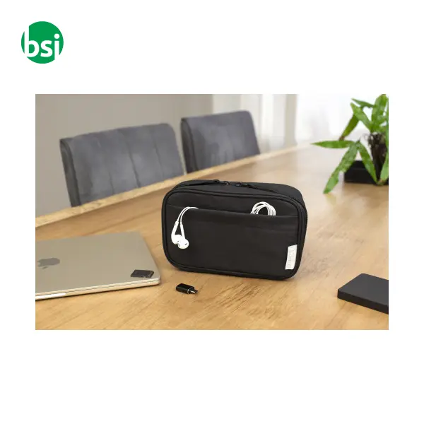 Necessaire da viaggio in poliestere rPET Calix -  6