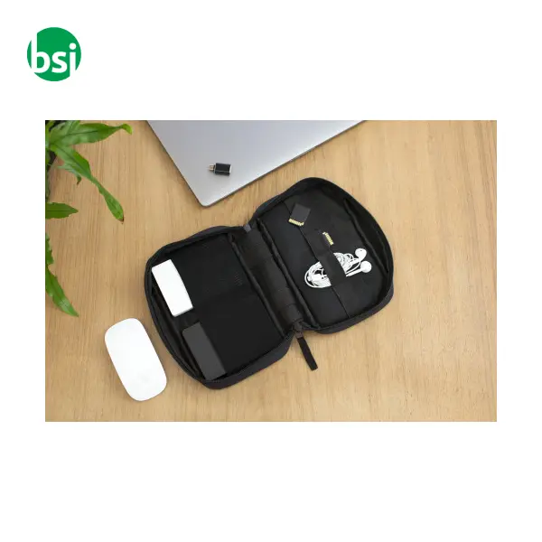 Necessaire da viaggio in poliestere rPET Calix -  7