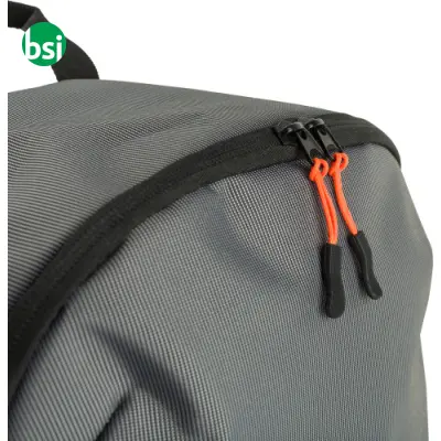 Zaino in poliestere bicolore personalizzato Indigo - Immagine 9