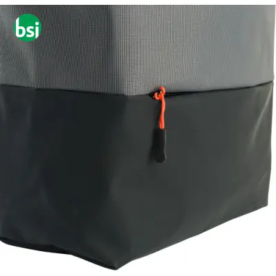 Zaino in poliestere bicolore personalizzato Indigo - Immagine 10