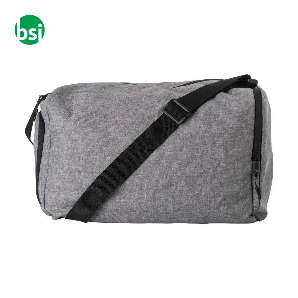 Borsone in poliestere bicolore personalizzabile Corwin -  4