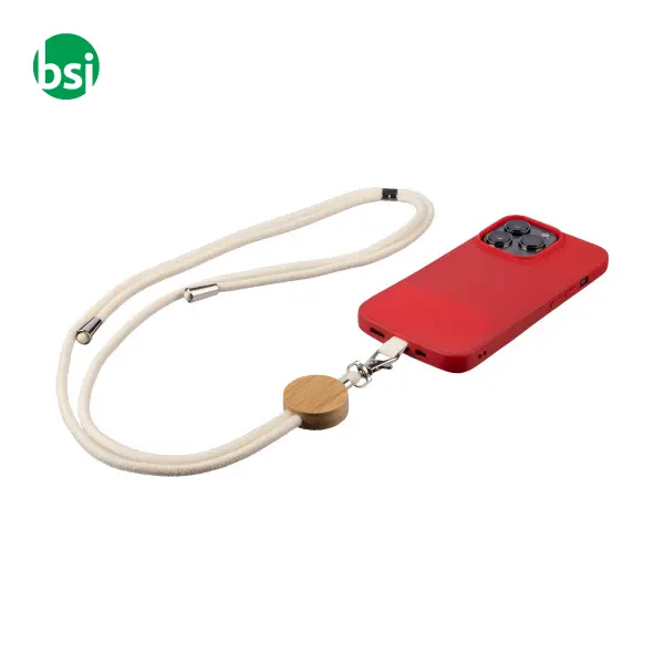 Lanyard per telefono in cotone Lucia -  2