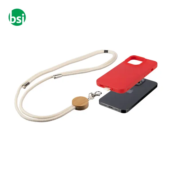 Lanyard per telefono in cotone Lucia -  3