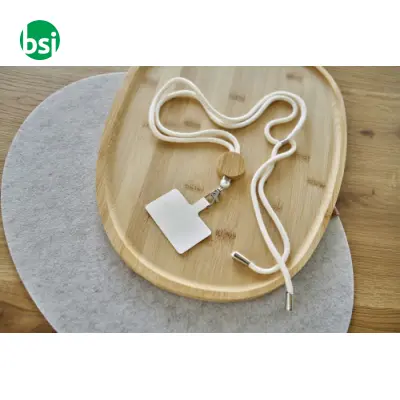 Lanyard per telefono in cotone Lucia - Immagine 5