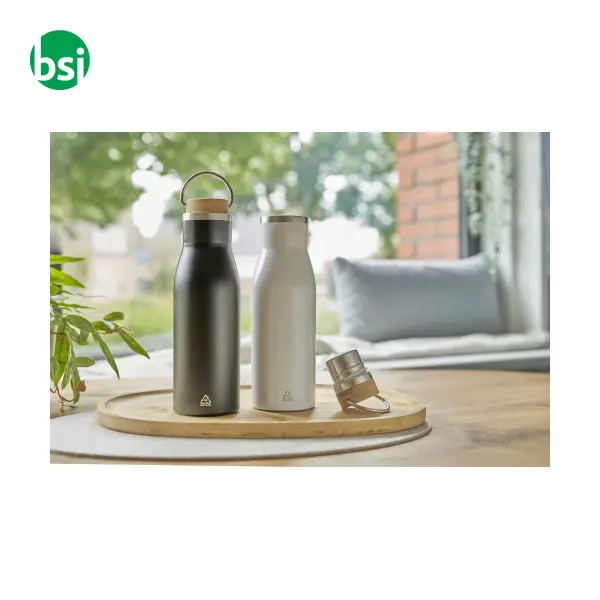 Borraccia in acciaio inox riciclato Aline -  2