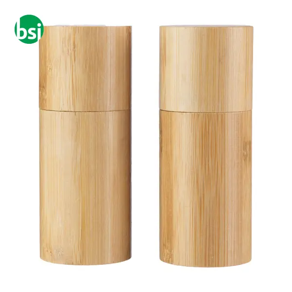 Set macina sale & pepe in bambù Christine -  1