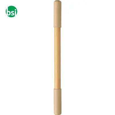 Kit scrittura 2 in 1 in bambù Wolfgang - Immagine 4