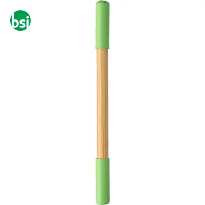 Kit scrittura 2 in 1 in bambù Wolfgang - Immagine 6
