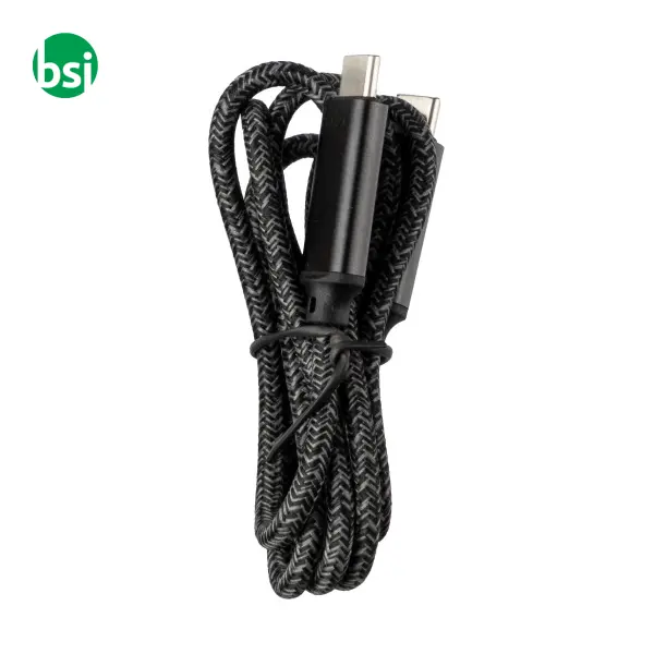 Cavo di ricarica e trasferimento dati 65W in nylon -  4