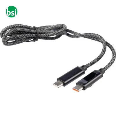 Cavo di ricarica e trasferimento dati 65W in nylon - Immagine 6
