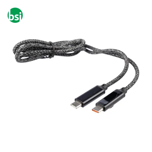 Cavo di ricarica e trasferimento dati 65W in nylon -  6