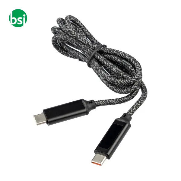 Cavo di ricarica e trasferimento dati 65W in nylon -  2