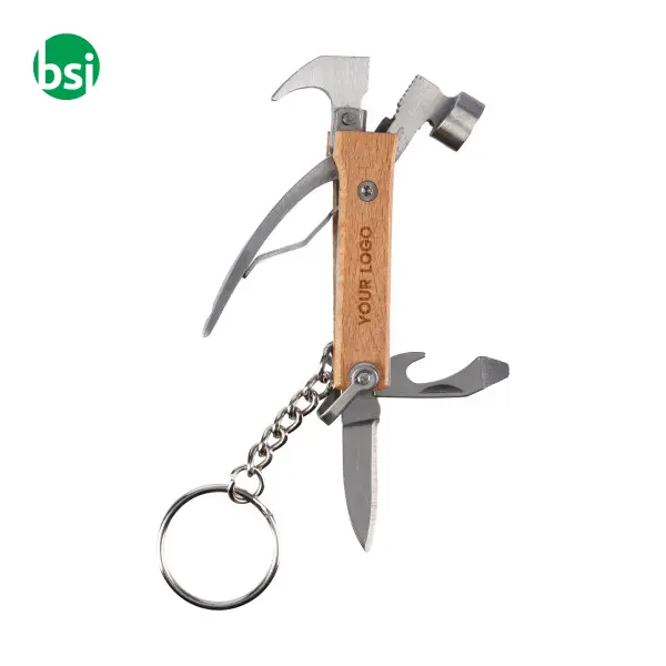 Multitool in bambù con 7 funzioni Heinrich -  4