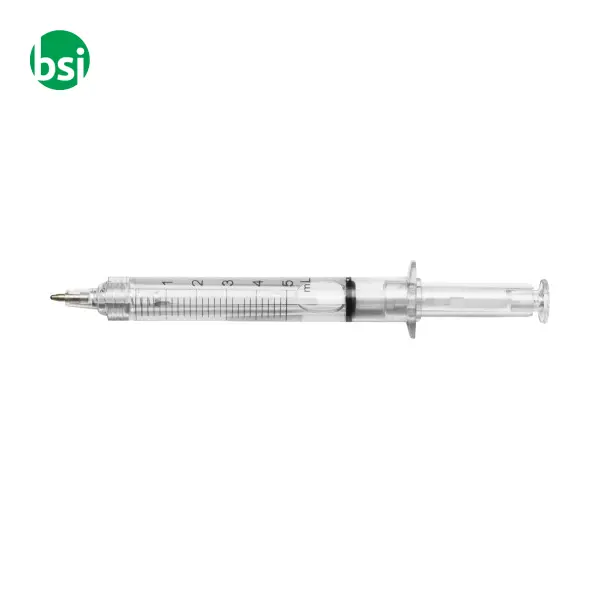 Penna a sfera siringa personalizzabile Dr. David -  7