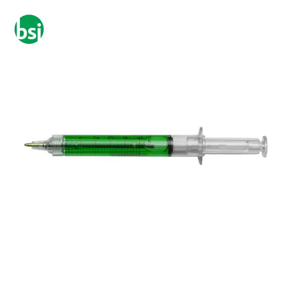 Penna a sfera siringa personalizzabile Dr. David -  6