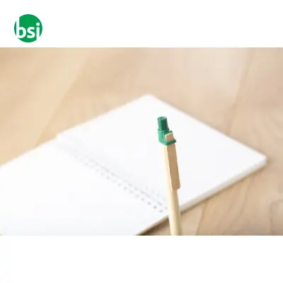 Penna a sfera in cartone personalizzabile Peter - Immagine 3