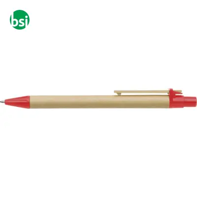 Penna a sfera in cartone personalizzabile Peter - Immagine 8