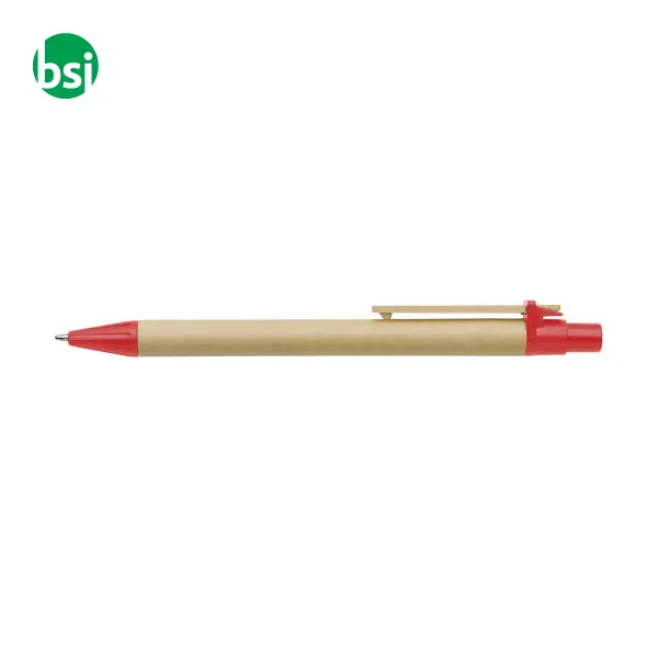 Penna a sfera in cartone personalizzabile Peter -  8