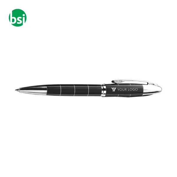 Penna a sfera in metallo personalizzabile Malika -  3