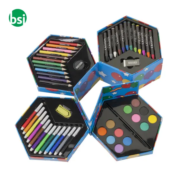 Set d'arte in cartone personalizzabile Kenji -  5