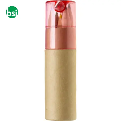 Set 6 matite colorate personalizzabile Libbie - Immagine 8