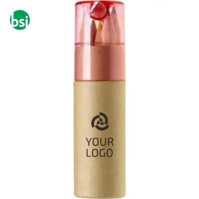 Set 6 matite colorate personalizzabile Libbie - Immagine 4