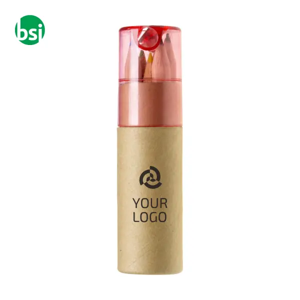 Set 6 matite colorate personalizzabile Libbie -  4