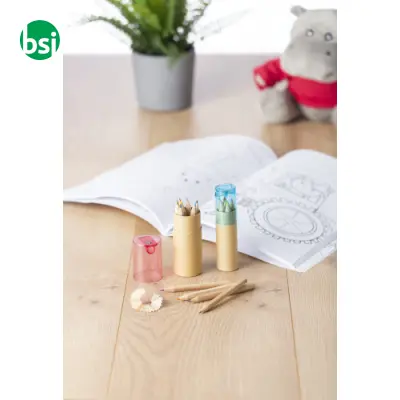 Set 6 matite colorate personalizzabile Libbie - Immagine 9