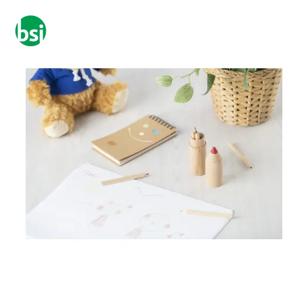 Set 6 matite colorate in legno Francis -  3