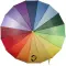 Ombrello arcobaleno 16 pannelli Haya - Anteprima 4