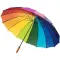 Ombrello arcobaleno 16 pannelli Haya - Anteprima 1