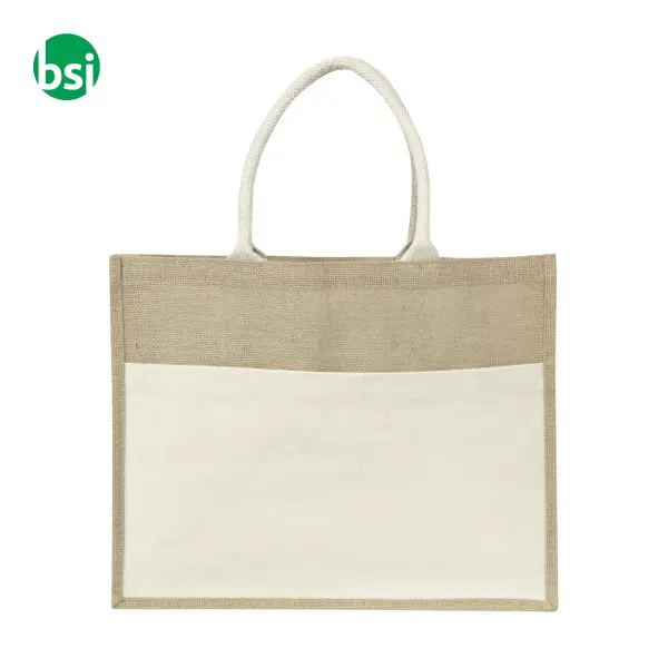 Borsa in Juta personalizzabile Livvie -  1