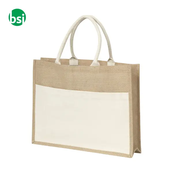 Borsa in Juta personalizzabile Livvie -  2