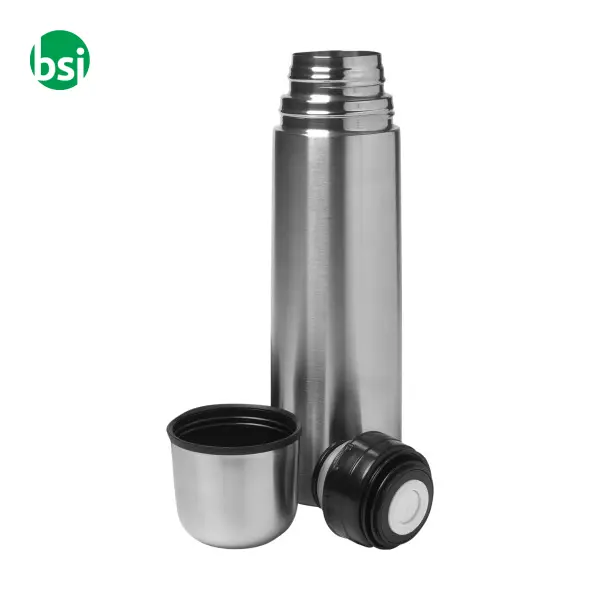 Thermos in acciaio inox con custodia 750ml Alexandros -  1