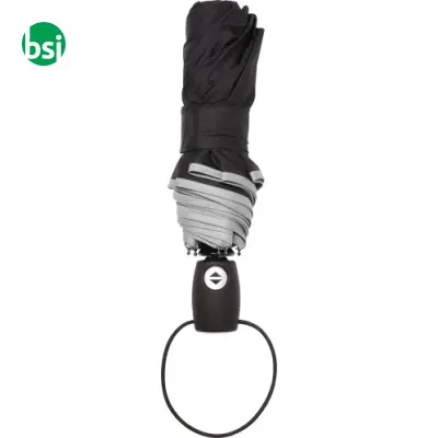 Ombrello pieghevole Apri e Chiudi in pongee Ben - Immagine 2