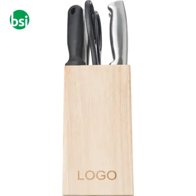 Set da cucina 14 elementi in acciaio inox Lucille - Immagine 4