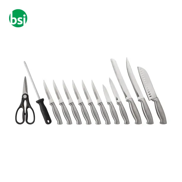 Set da cucina 14 elementi in acciaio inox Lucille -  3