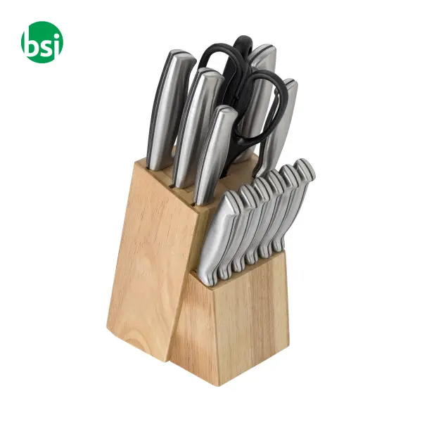 Set da cucina 14 elementi in acciaio inox Lucille -  1