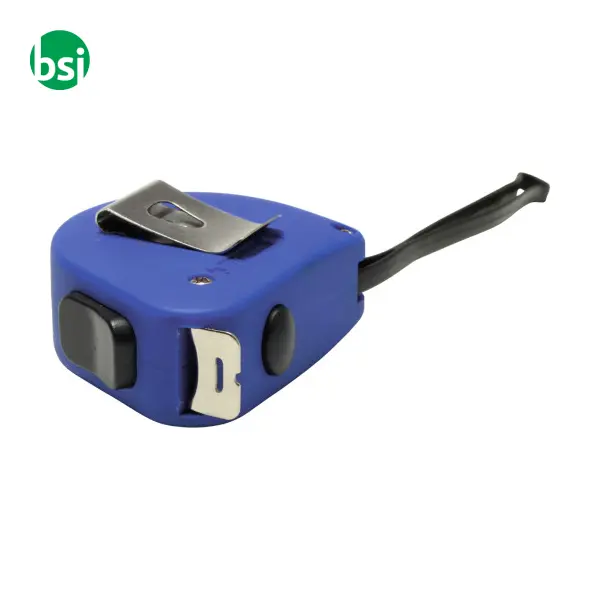 Flessometro personalizzabile 5 metri in PE Caroline -  2