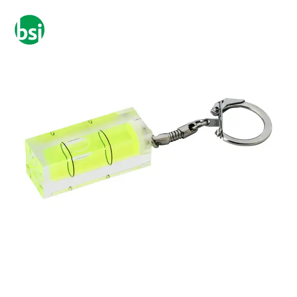 Portachiavi livella in PET personalizzabile Katinka -  2