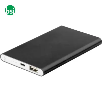 Powerbank in alluminio 4.000 mAh Ezra - Immagine 6