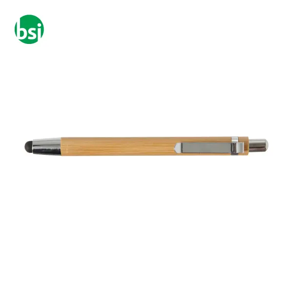 Penna a sfera capacitiva in bamboo Jerome -  4