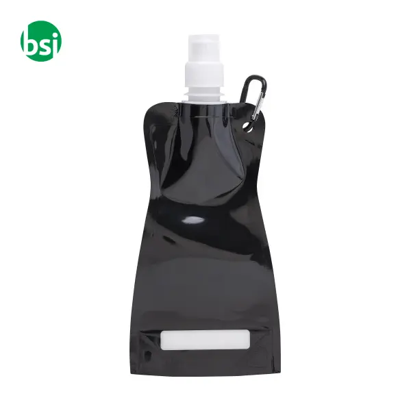 Borraccia pieghevole personalizzata in PE 420ml Bailey -  11