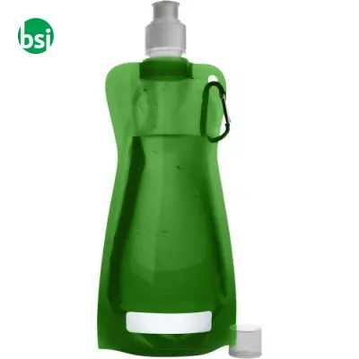 Borraccia pieghevole personalizzata in PE 420ml Bailey - Immagine 12