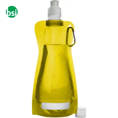 Borraccia pieghevole personalizzata in PE 420ml Bailey - Immagine 3