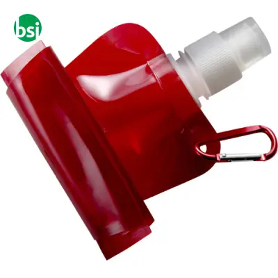 Borraccia pieghevole personalizzata in PE 420ml Bailey - Immagine 2