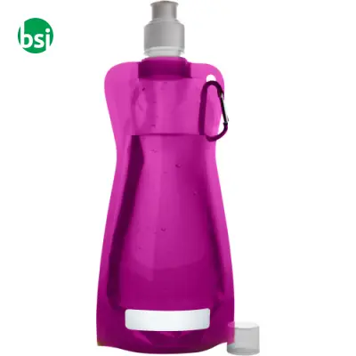 Borraccia pieghevole personalizzata in PE 420ml Bailey - Immagine 9