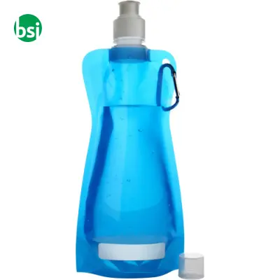 Borraccia pieghevole personalizzata in PE 420ml Bailey - Immagine 5