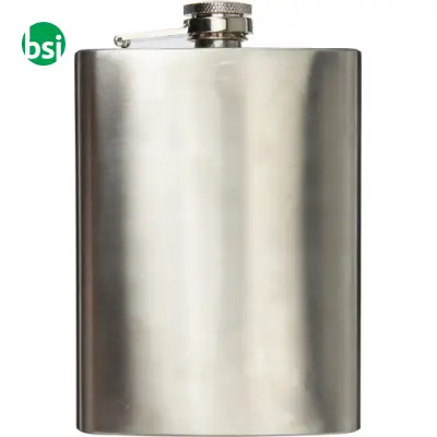 Fiaschetta personalizzabile in acciaio 240ml Benedict - Immagine 2